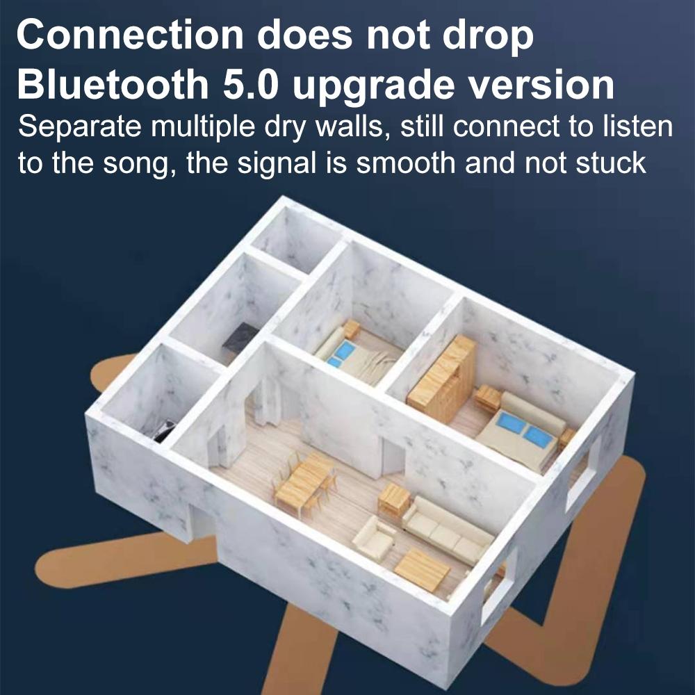 V562-6290D6PI-202505261736-05 Wireless Bluetooth Earphone with Noise Cancelling & Rotatable Earhook - Charging Box & Digital Display - Image 6