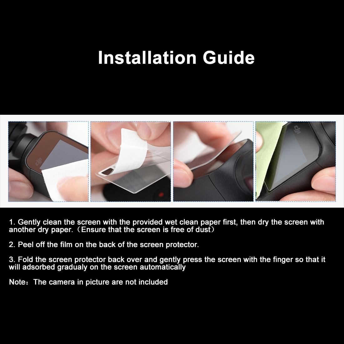 V562-673UP-202503061901-10 9h Tempered Glass Screen Protector for Dji Pocket Gimbal - 2.5d Hd - Image 11