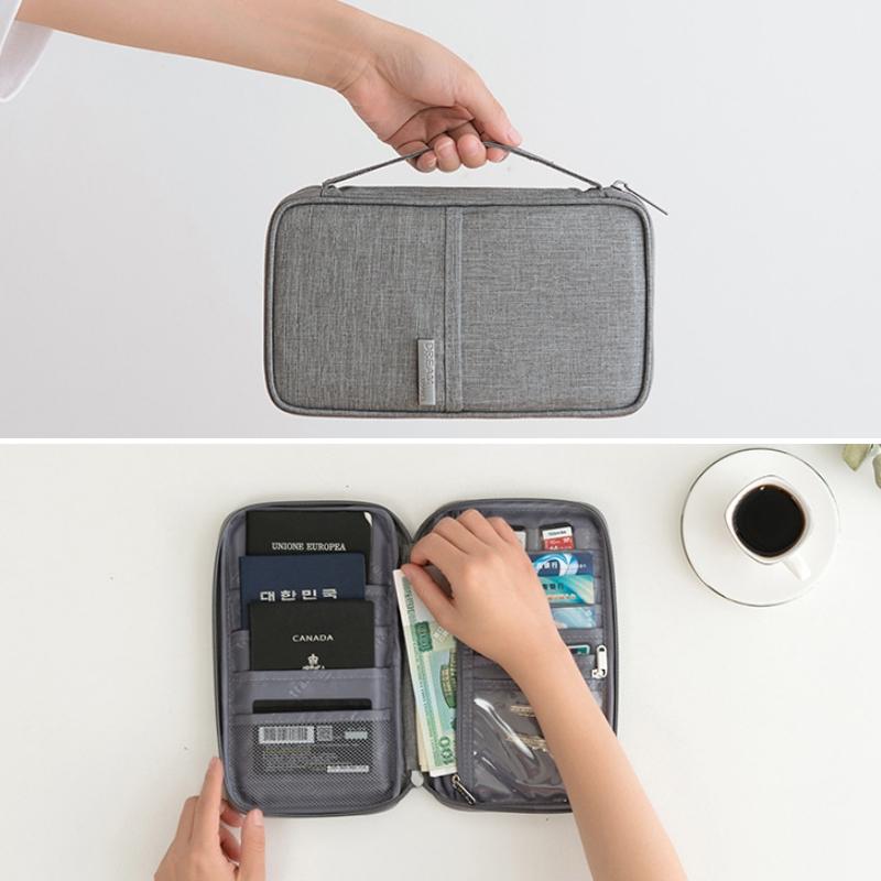 V562-7034083060DBT-202503282010-06 Waterproof Travel Document Bag Black Large - Black Small - Image 7