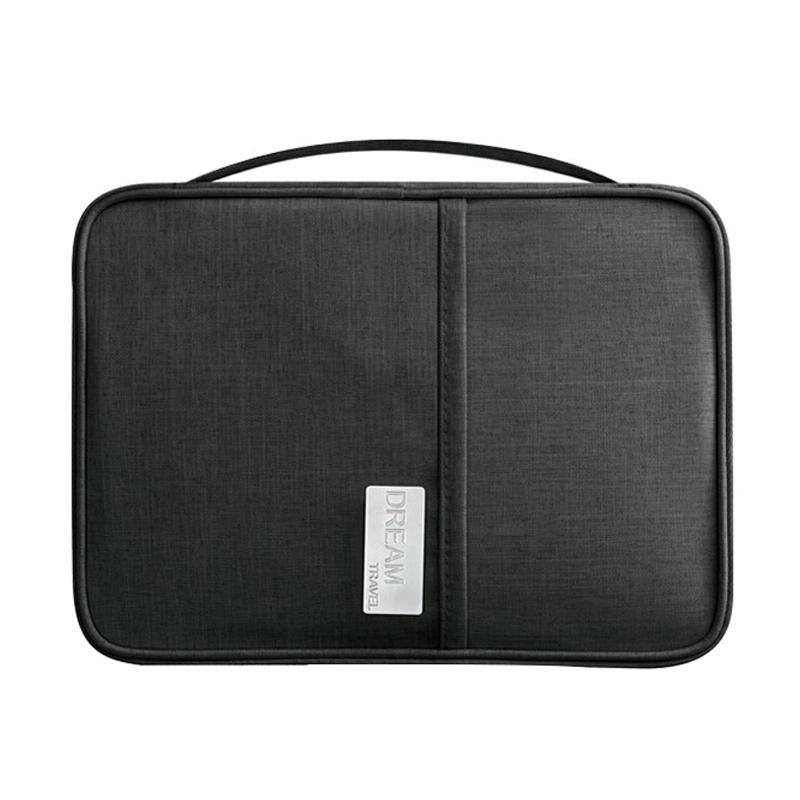V562-7034083060DBT-202503282010-13 Waterproof Travel Document Bag Black Large - Black Small - Image 14
