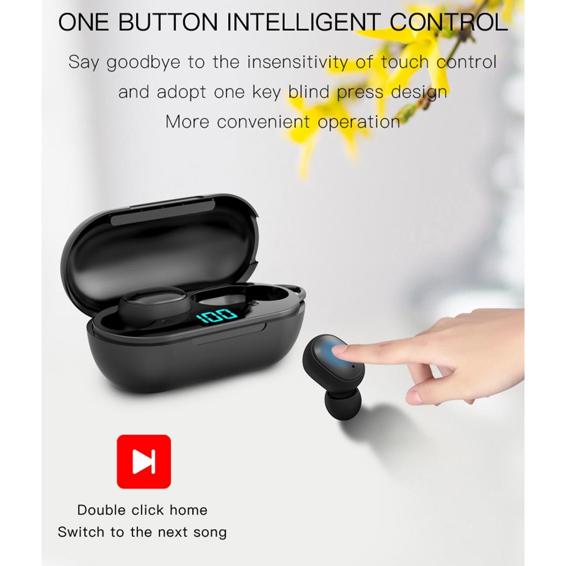 V562-7250D6PI-202502212235-12 Wireless Bluetooth Earphones with Digital Display & Charging Box - H6 Tws - Image 13