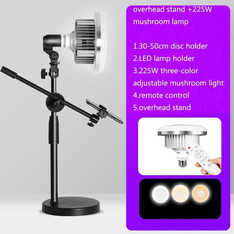 V562-8015359950DBT-202503062040-02 500w Mushroom Lamp & Stand for Mobile Phone Photography - Image 3