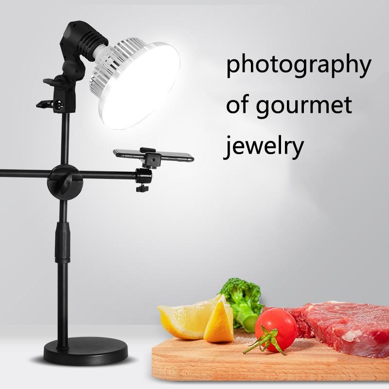 V562-8015359950DBT-202503062040-07 500w Mushroom Lamp & Stand for Mobile Phone Photography - Image 8