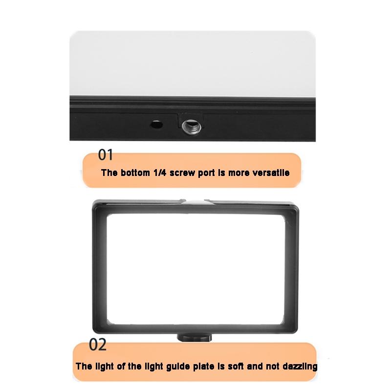 V562-8020204240DBT-202503062145-05 6 Three-colour Photography Flat-panel Fill Light with Bluetooth Remote and 2.1m Bracket - Image 6