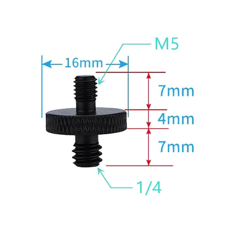 V562-8087481060DBT-221225-02 4-Piece A25 1 / 4 To M5 Male Screw Adapters - Image 3