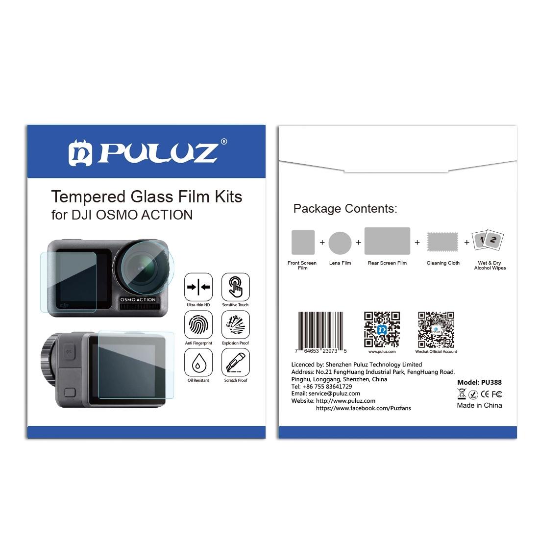 V562-883UP-202502212225-04 9h Tempered Glass Film for Dji Action Lens and Lcd Display - Image 5