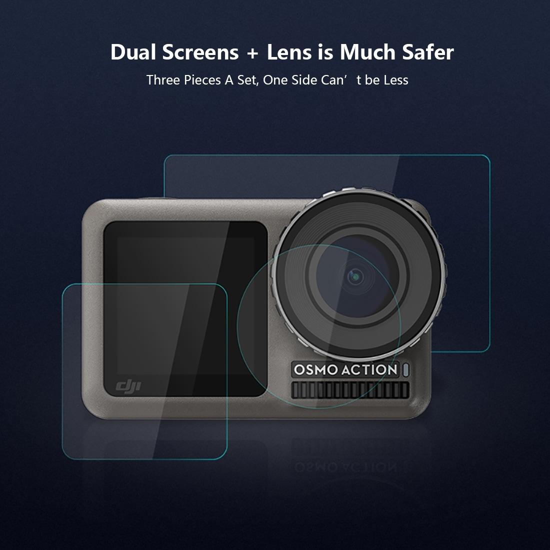 V562-883UP-202502212225-07 9h Tempered Glass Film for Dji Action Lens and Lcd Display - Image 8