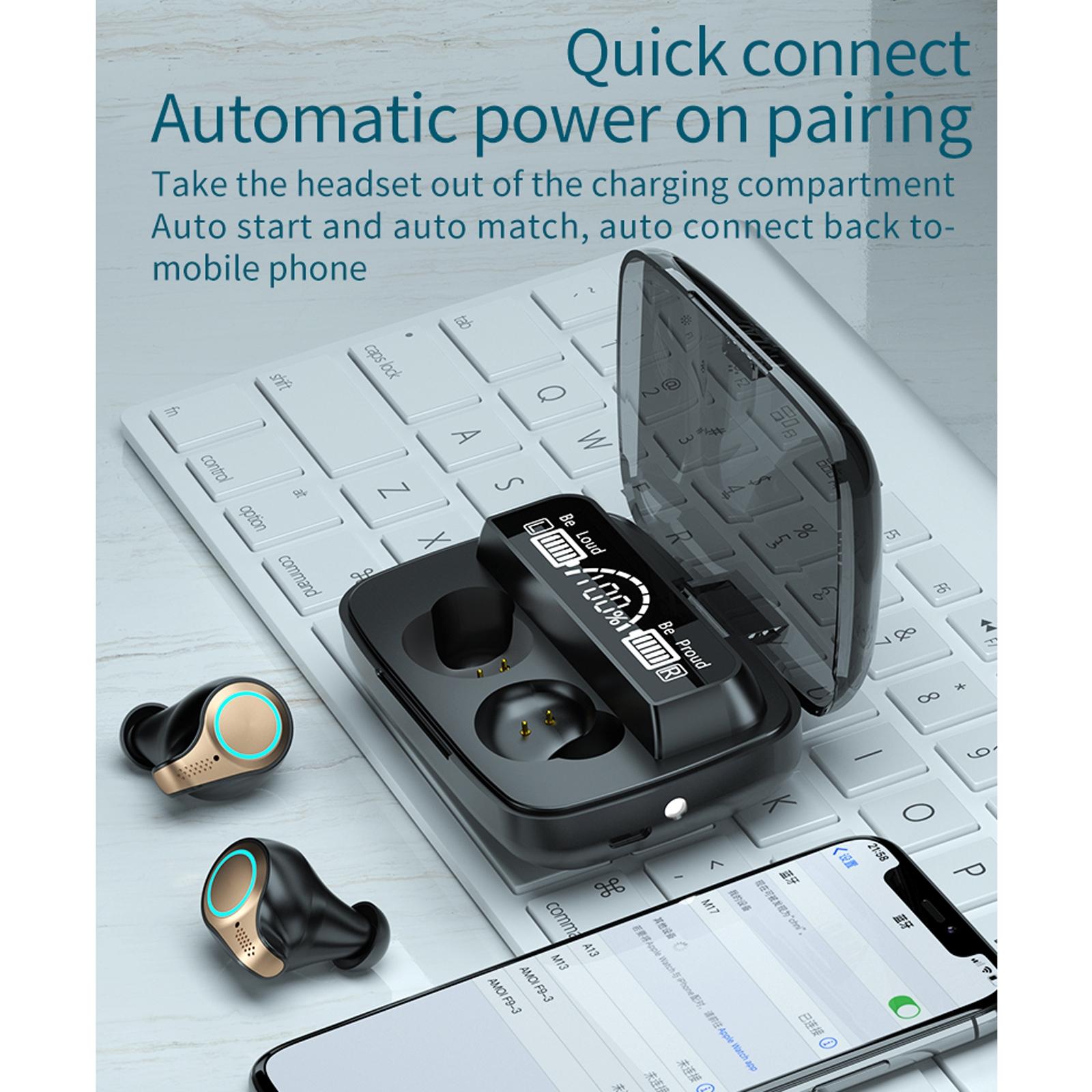 V562-944900ADE-202505261746-12 Waterproof Wireless Bluetooth 5.0 Earphones with Charging Box and Led Display - Image 13