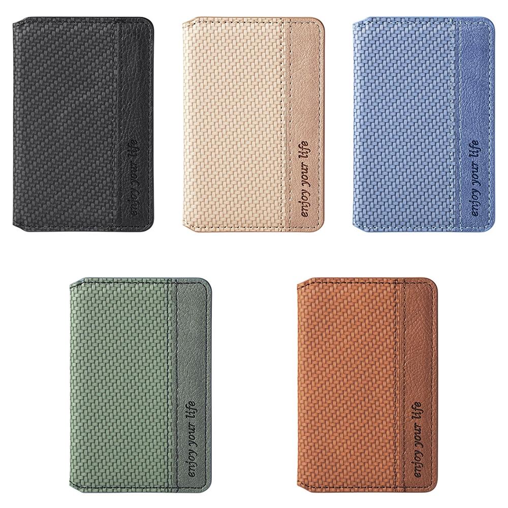 V562-A1007563060DBT-202503280305-03 Universal Phone Card Holder With Bracket Multifunctional - Black - Image 4