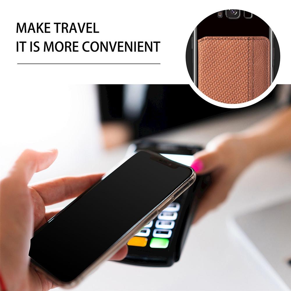 V562-A1007563060DBT-202503280305-08 Universal Phone Card Holder With Bracket Multifunctional - Black - Image 9