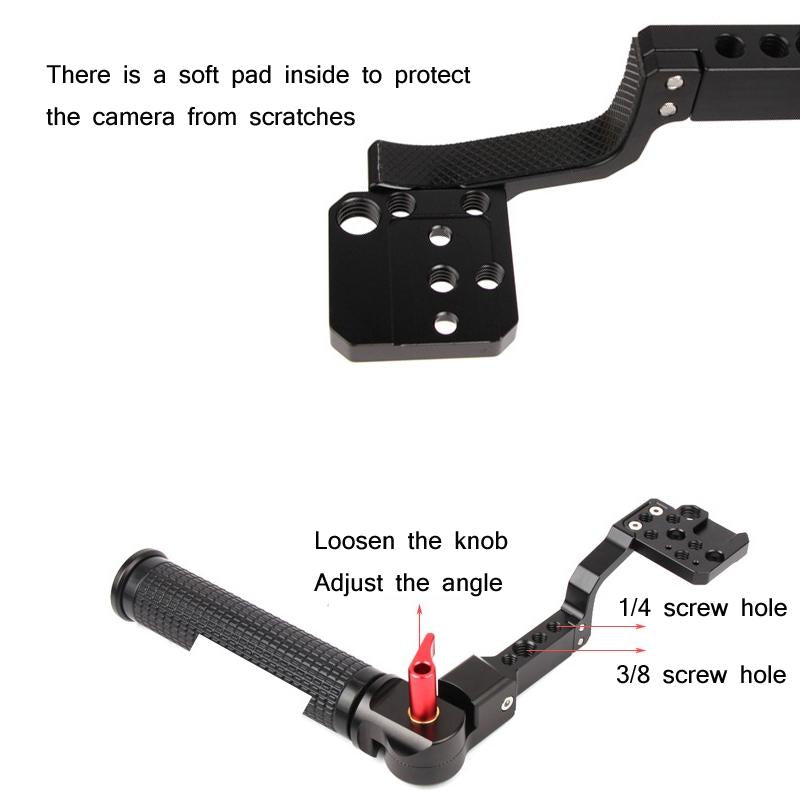 V562-A1012502750DBT-202502212040-03 Adjustable Angle Slr Stabilizer Handle for Dji Ronin s / Sc - Image 4
