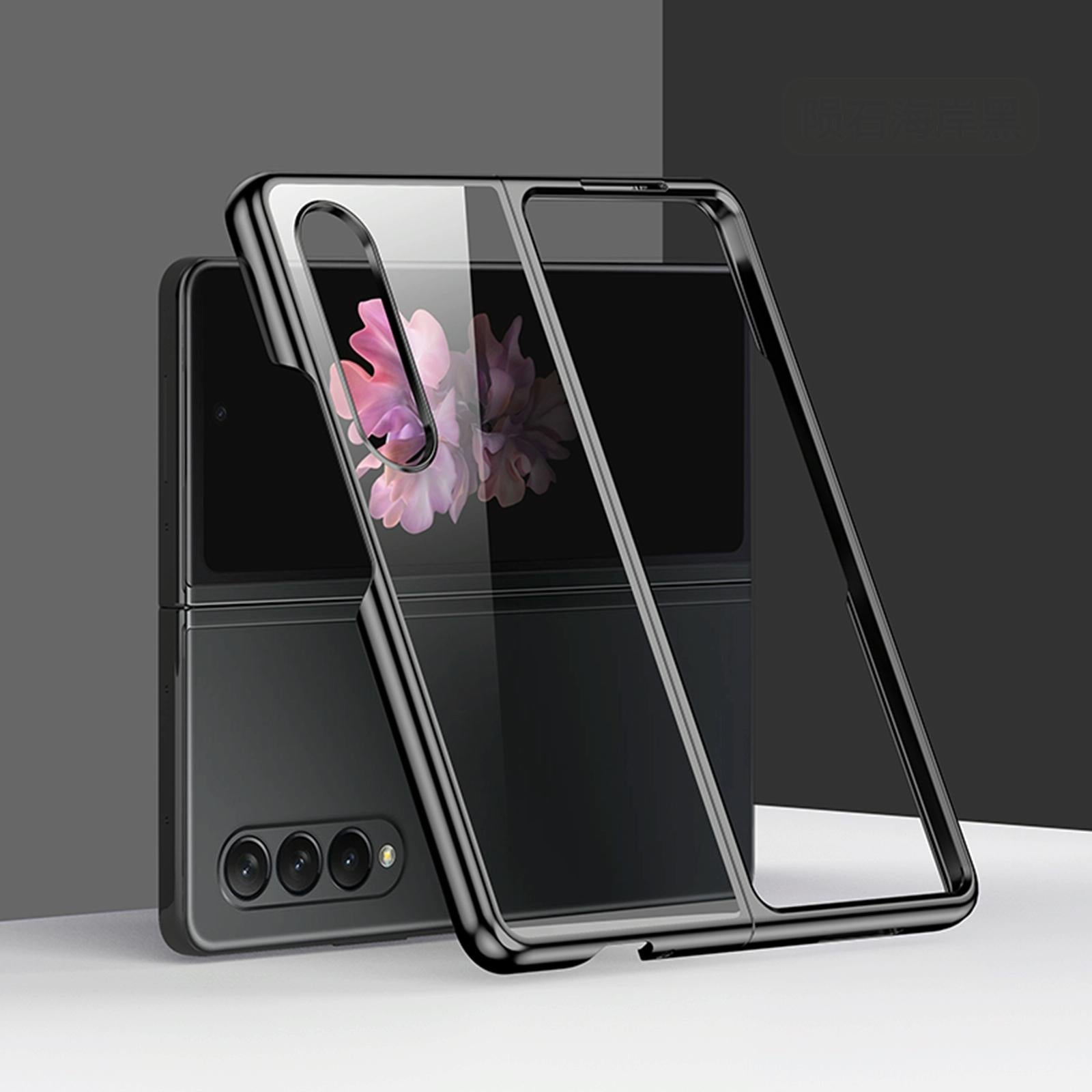 V562-A101392300ADE-202503211411-10 For Samsung Galaxy Z Fold4 5G Shockproof Electroplated Case Samsung Fold 4 - Purple - Image 11