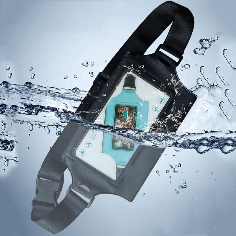 V562-A1019905060DBT-202504251512-02 Waterproof Waist Bag For Mobile Phone And Sports - Mint Blue - Image 3