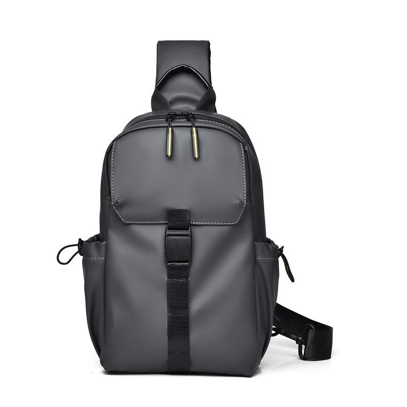 V562-A1022134060DBT-202505191535-13 2023 Large Capacity Waterproof Crossbody Chest Bag For Cycling & Sports - Black - Image 14