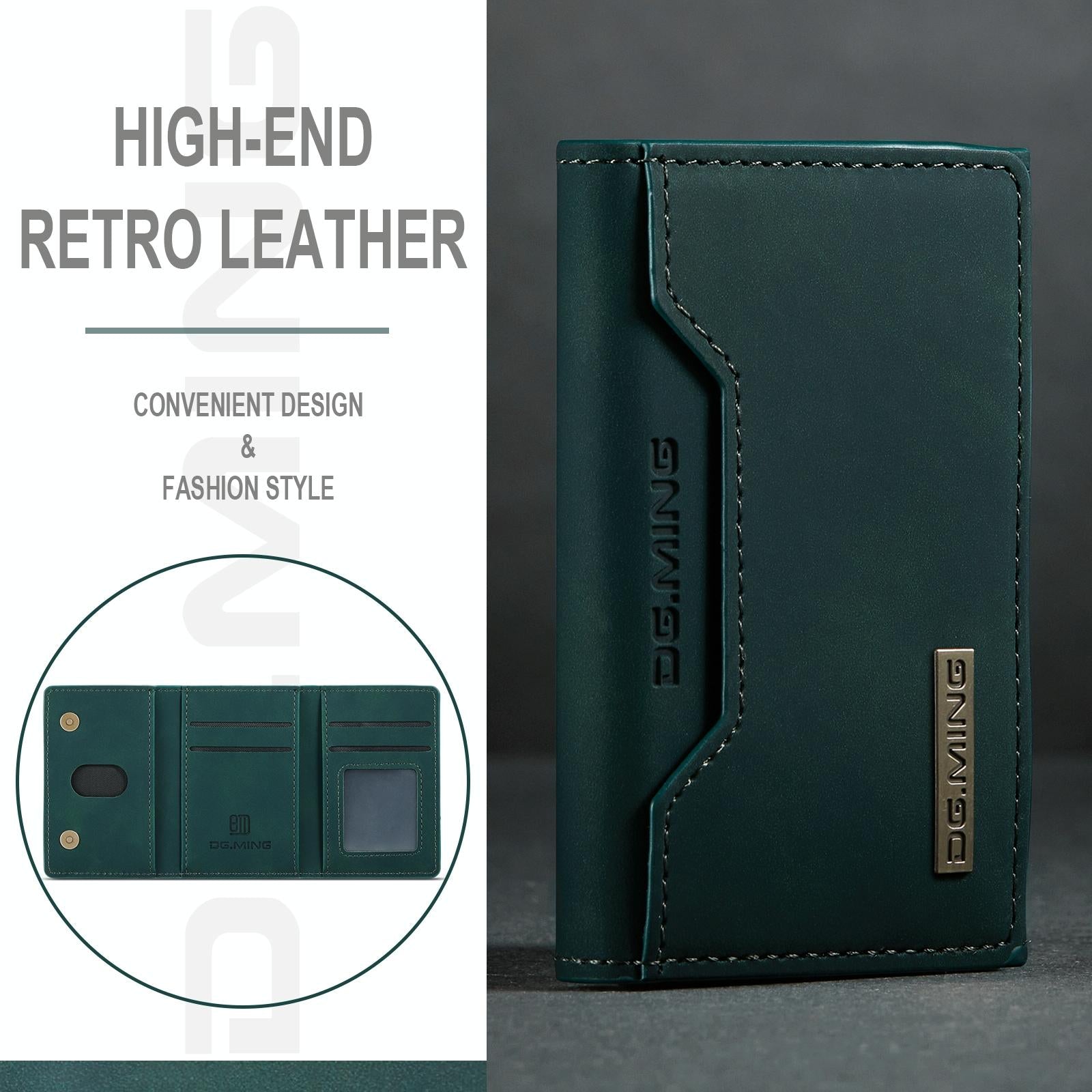 V562-A102242200ADE-202503281849-04 3 Fold Card Bag For Dg.Ming M2 Series Compact & Stylish - Black - Image 5