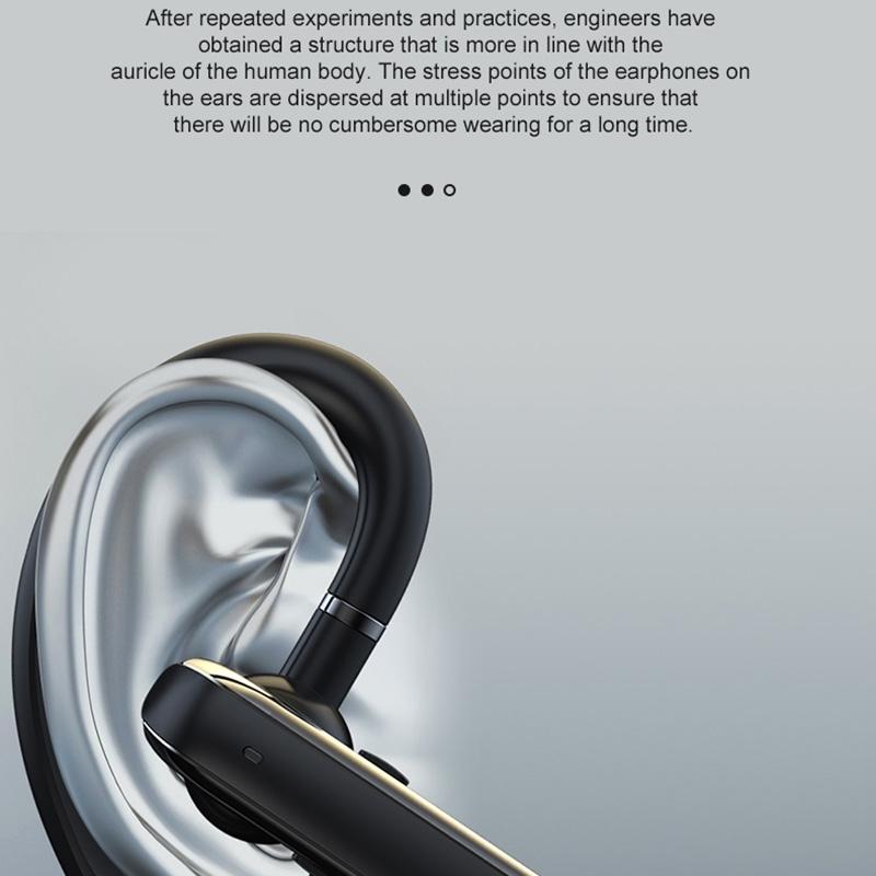 V562-A102255600ADE-202505222107-05 Wireless Bluetooth Earphone with Noise Reduction - 880 Ear Mounted - Black - Image 6