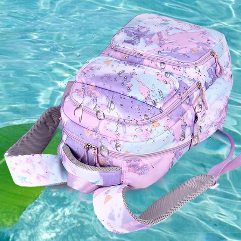 V562-A1026374060DBT-202503041821-07 Backpack Set with Lunch Bag & Pencil Case for Kids - Pink - Image 8