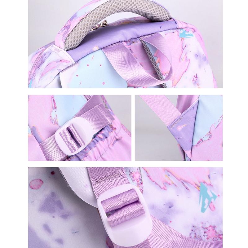 V562-A1026374060DBT-202503041821-09 Backpack Set with Lunch Bag & Pencil Case for Kids - Pink - Image 10