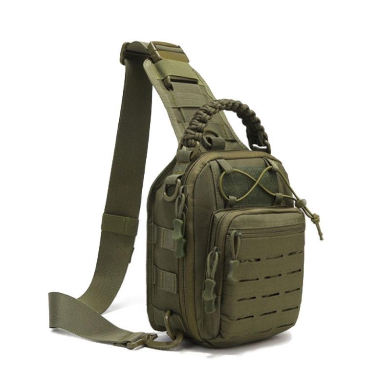 V562-A1026492060DBT-202503041245-09 Multifunctional Laser Cut Crossbody Bag For Outdoor Sports - Khaki - Image 10