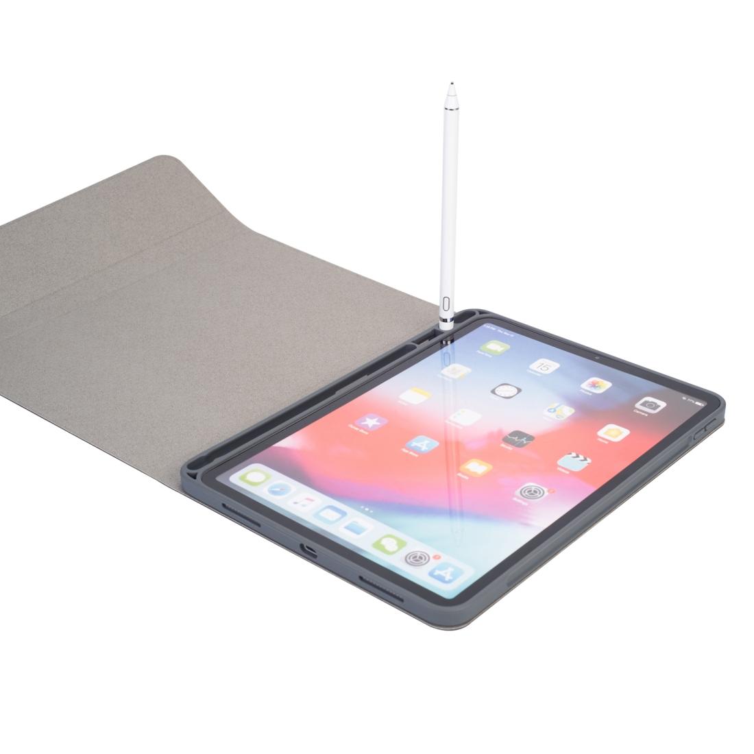 V562-A10281300ADE-202504291820-06 Bluetooth Keyboard Tablet Case For Ipad Pro 11 - Detachable Touch Leather Holder Pen Slot - Black - Image 7