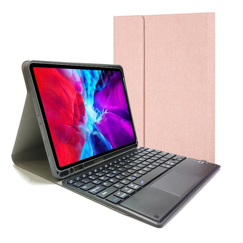 V562-A10281300ADE-202504291820-13 Bluetooth Keyboard Tablet Case For Ipad Pro 11 - Detachable Touch Leather Holder Pen Slot - Black - Image 14