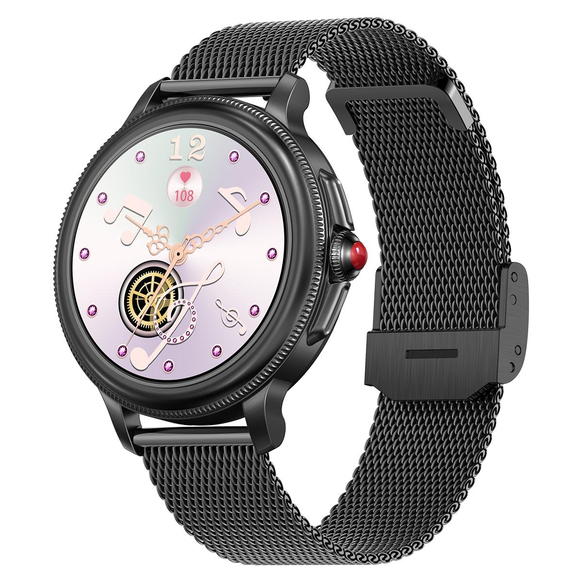 V562-A102822400ADE-202504252133-00 Smart Wristband With Waterproof Heart Rate And Blood Pressure Monitoring - Black - Image 1