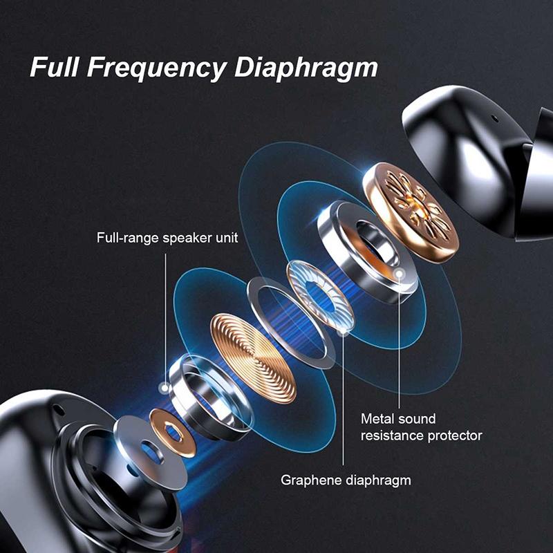 V562-A102970100AYS-202505261846-08 Waterproof T8 Wireless Bluetooth Earbuds with Led Display - Black - Image 9
