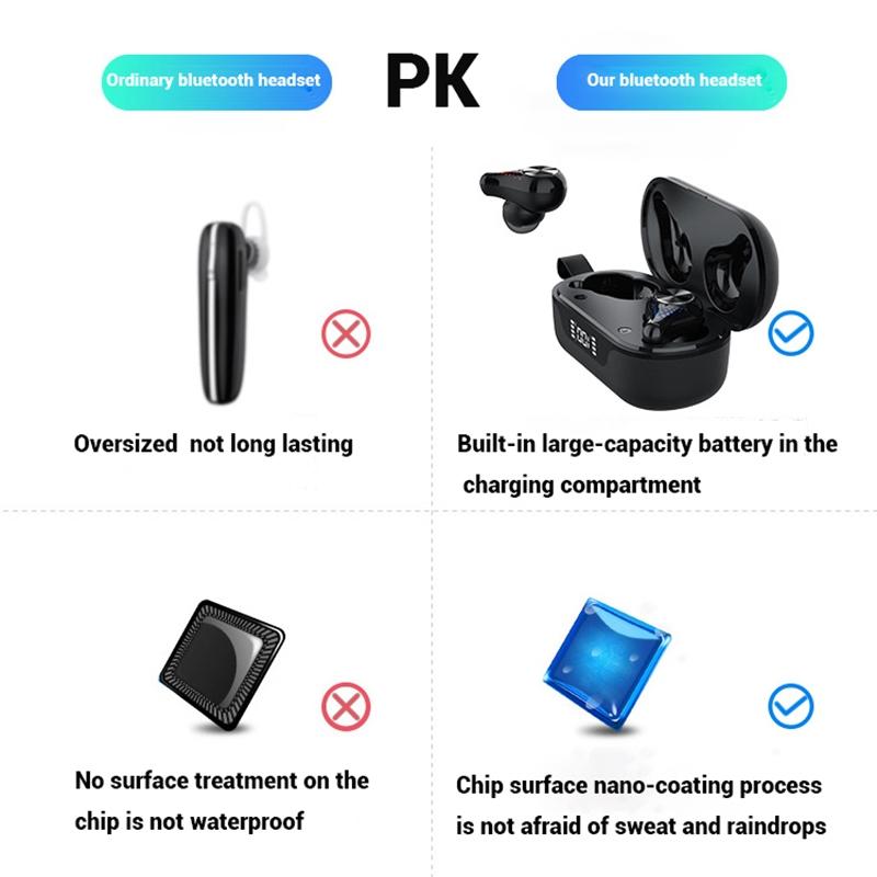V562-A102970100AYS-202505261846-10 Waterproof T8 Wireless Bluetooth Earbuds with Led Display - Black - Image 11