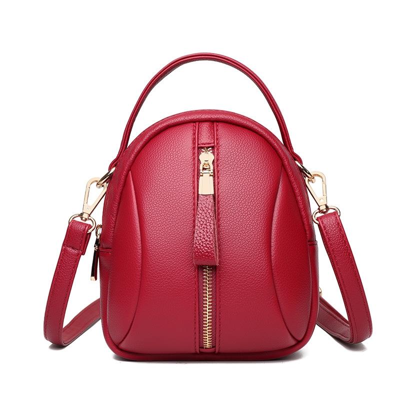 V562-A1029812060DBT-202505191521-00 Multi Compartment Shoulder Bag For Women - Red - Image 1