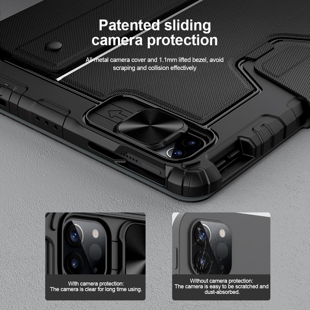 V562-A103057200ADE-202504291927-07 Bluetooth Touch Keyboard Smart Tablet Case For Ipad Air 10.9 / 4 / 5 / Pro 11 2020-2022 In Black - Image 8