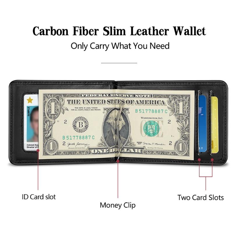 V562-A1036477850DBT-202503280221-05 Ultra Thin Rfid Card Holder For Men Secure Multi Card Id Leather Case - Black - Image 6