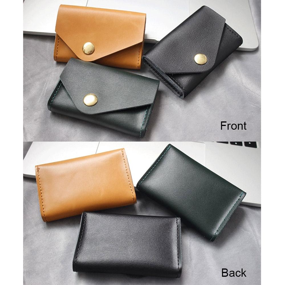 V562-A1041452060DBT-202503280207-05 Waterproof Leather Card Holder Durable & Stylish - Green - Image 6