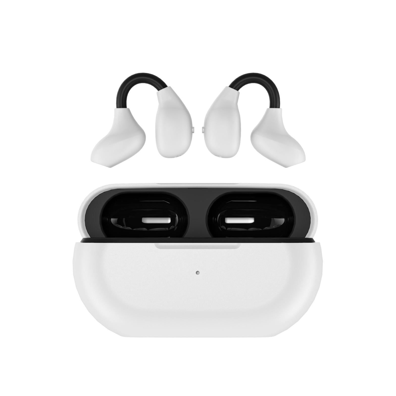 V562-A1051623060DBT-202505222007-01 Wireless Bluetooth Earphones - My14pro Amx Sports - Full White - Image 2