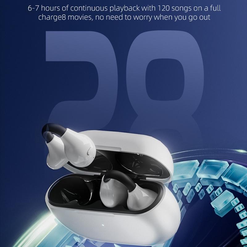 V562-A1051623060DBT-202505222007-02 Wireless Bluetooth Earphones - My14pro Amx Sports - Full White - Image 3