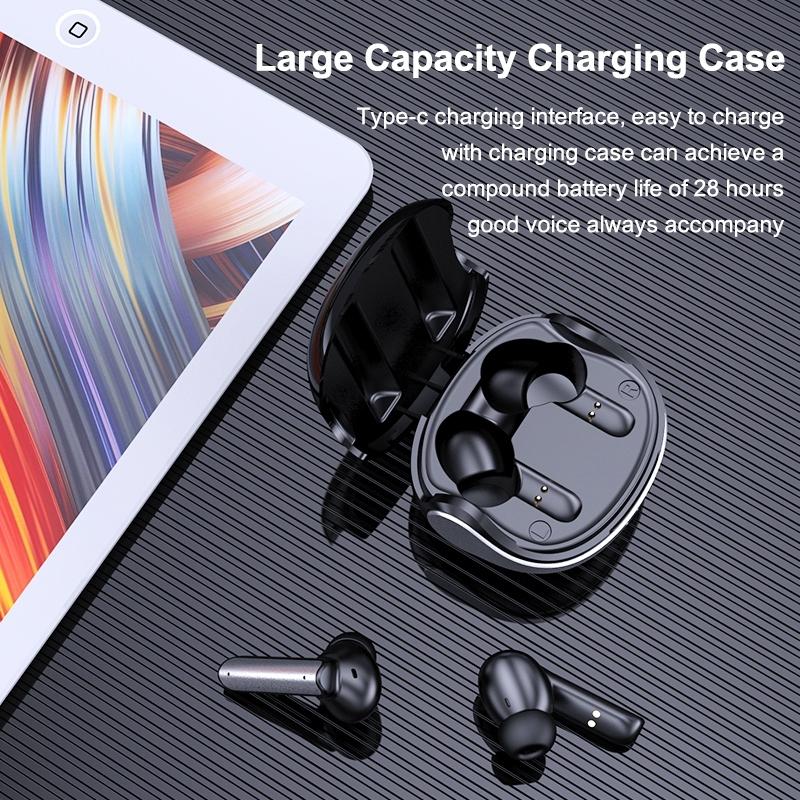 V562-A105185600ADE-202505222017-08 Wireless Anc Bluetooth Earphones - Active Noise Reduction - Black - Image 9
