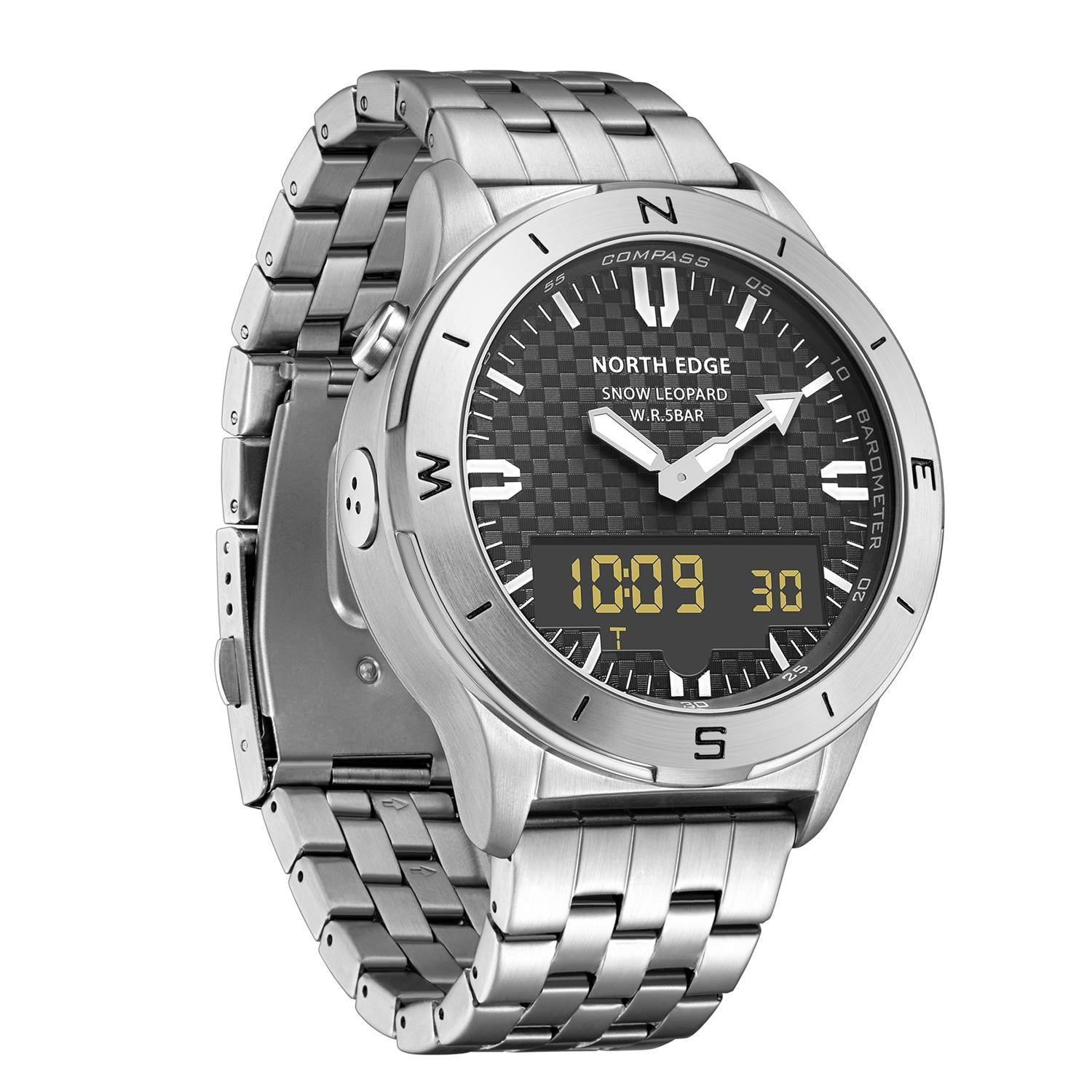 V562-A105307300ADE-202502212025-00 Stainless Steel Multifunction Smart Watch for Men - Waterproof - Image 1