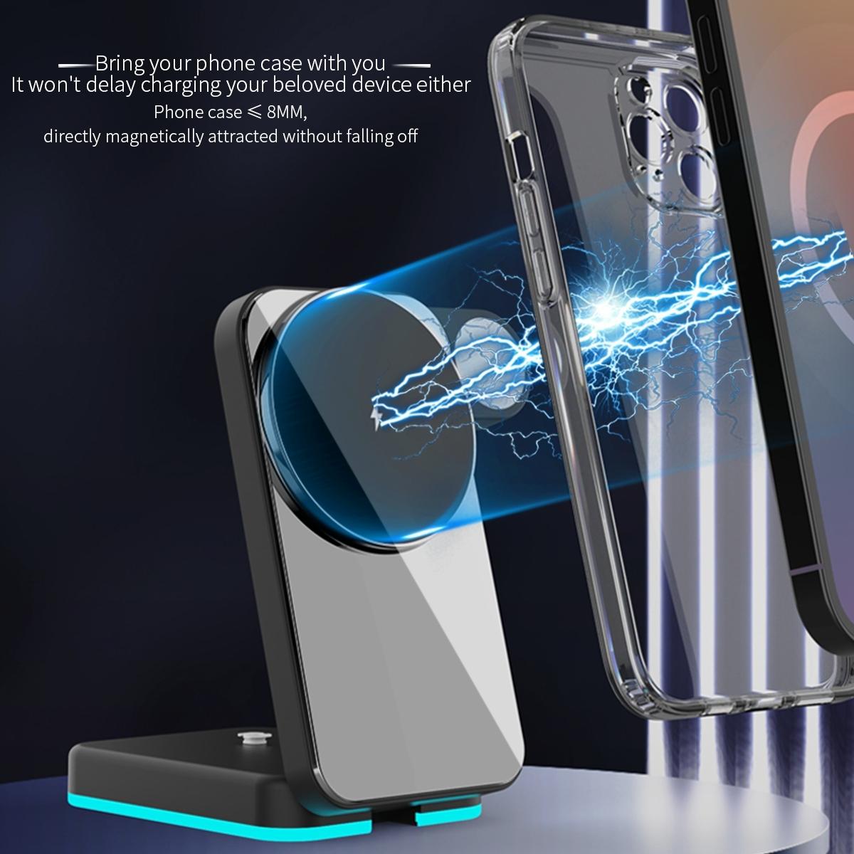 V562-A105591700ADE-202504211915-11 Foldable 3 In 1 Rgb Led Wireless Charger - Black - Image 12