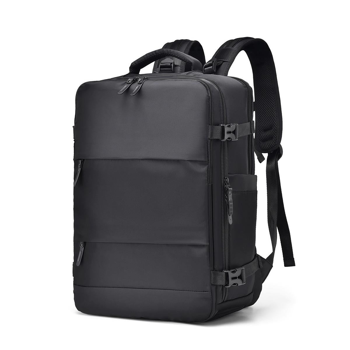 V562-A1062525060DBT-202505191617-00 Spacious Business Travel Backpack Fits Laptop - Black - Image 1