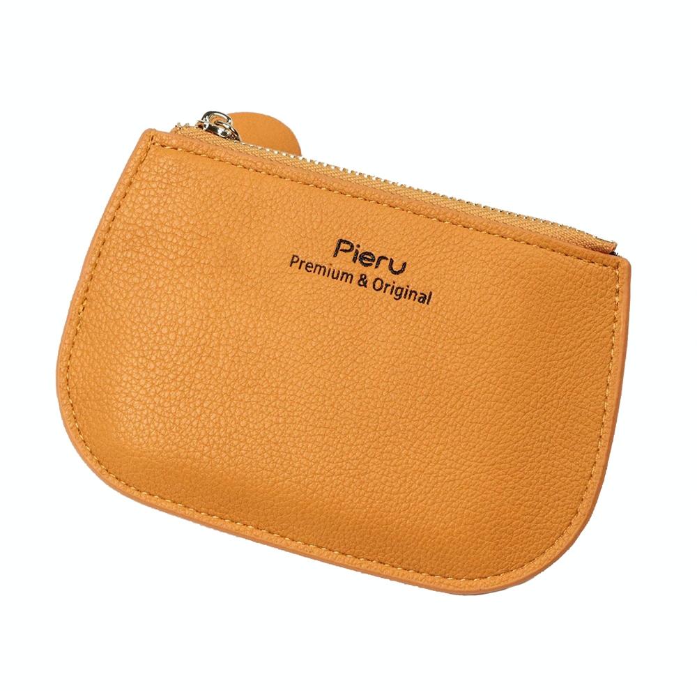 V562-A1063074060DBT-202503282011-09 Ultra Thin Zippered Mini Wallet For Women Compact Coin Purse - Yellow - Image 10