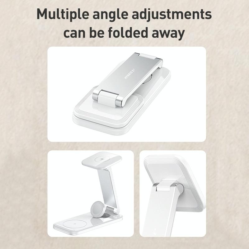 V562-A106369500ADE-202504211920-06 Foldable 3 In 1 Wireless Fast Charger White - Image 7