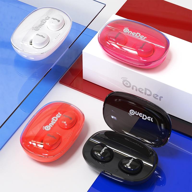 V562-A10637400AYS-202505222020-09 Waterproof Tws Bluetooth Earphones - Hd Stereo Sound - Black - Image 10