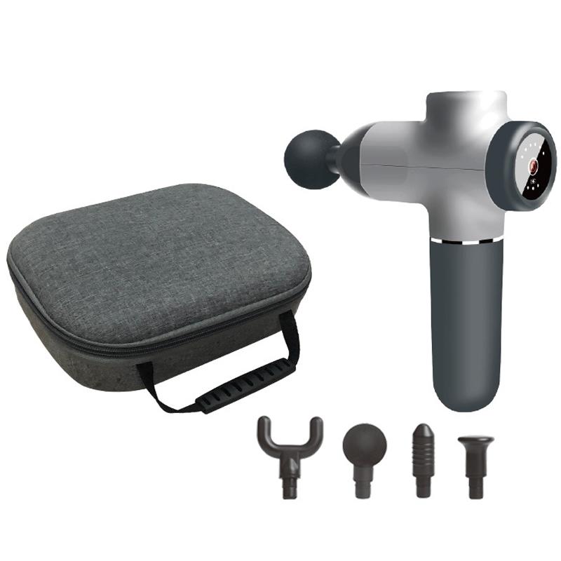 V562-A1064312060DBT-202502212346-00 Portable Rechargeable Muscle Massager - Grey Handbag - Image 1