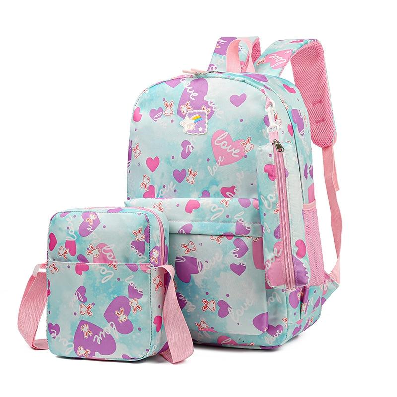 V562-A1065205060DBT-202505191533-09 3 Piece Sweet Casual Backpack Set For Students - Purple - Image 10