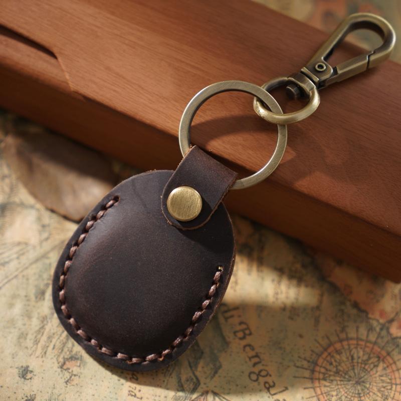 V562-A1069991060DBT-202503280206-07 Vintage Leather Proximity Card Holder Access Control - Black - Image 8