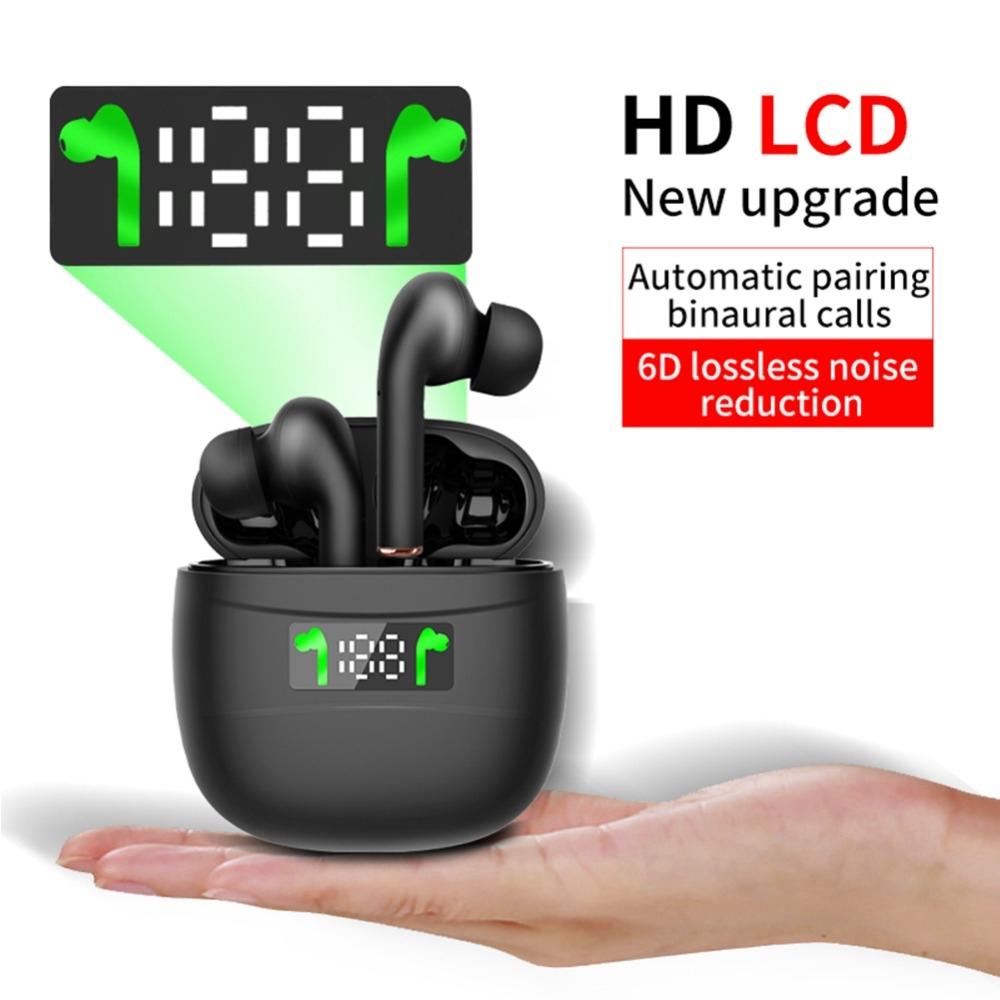 V562-A107330100AYS-202505261844-10 Waterproof Wireless Bluetooth Earbuds with Led Display and Hifi Sound - Black - Image 11