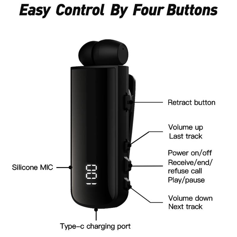 V562-A108304400ADE-202505222010-03 Waterproof Earphones for Driving and Riding - Black - Image 4