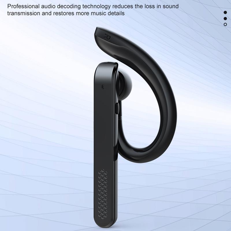 V562-A108475600ADE-202505261713-02 Wireless Bluetooth Earphone with Noise Reduction - Ear-mounted - Black - Image 3