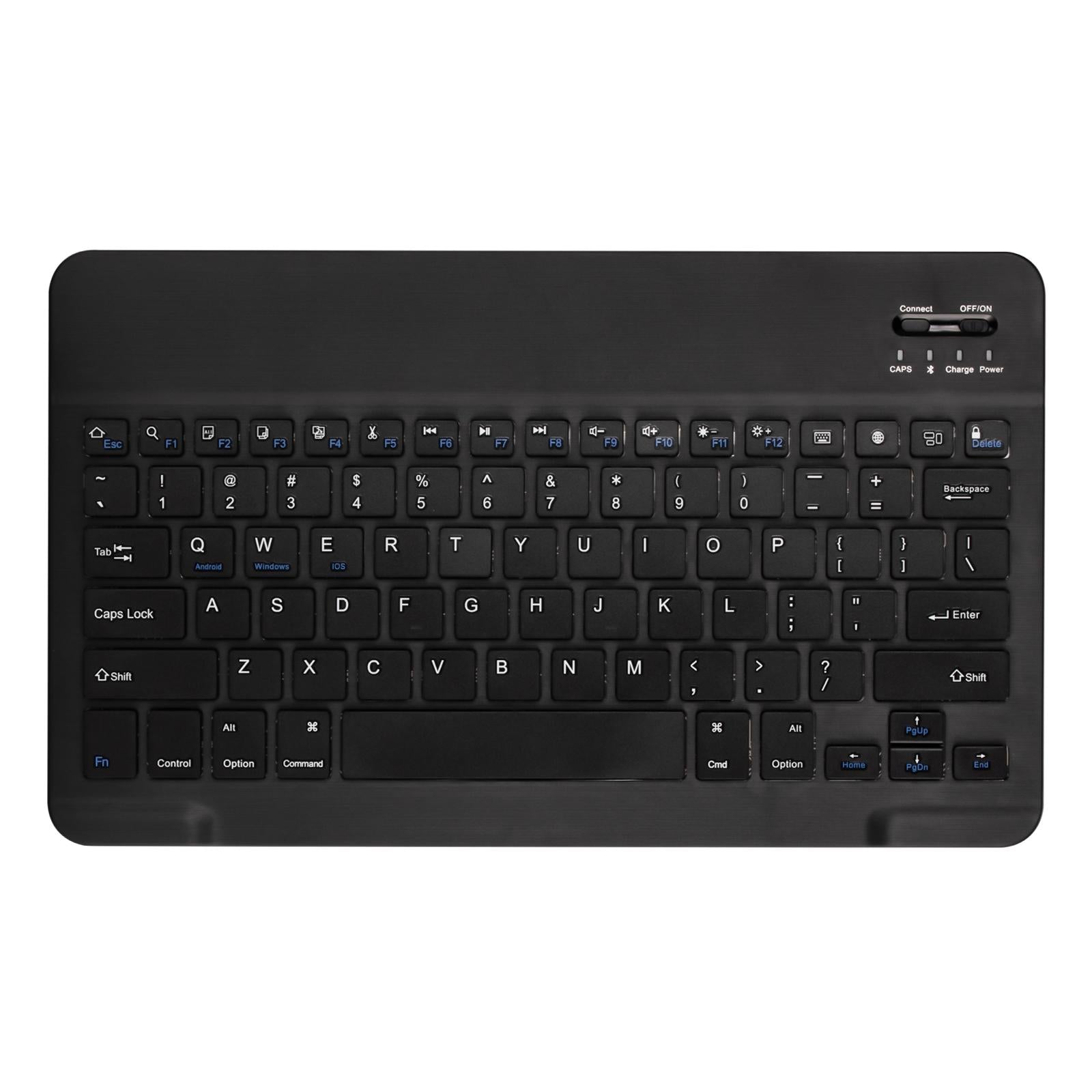 V562-A108496100ADE-202504291822-10 Detachable Bluetooth Keyboard Tablet Case For Ipad Pro 12.9 With Holder Pen Slot - Black - Image 11