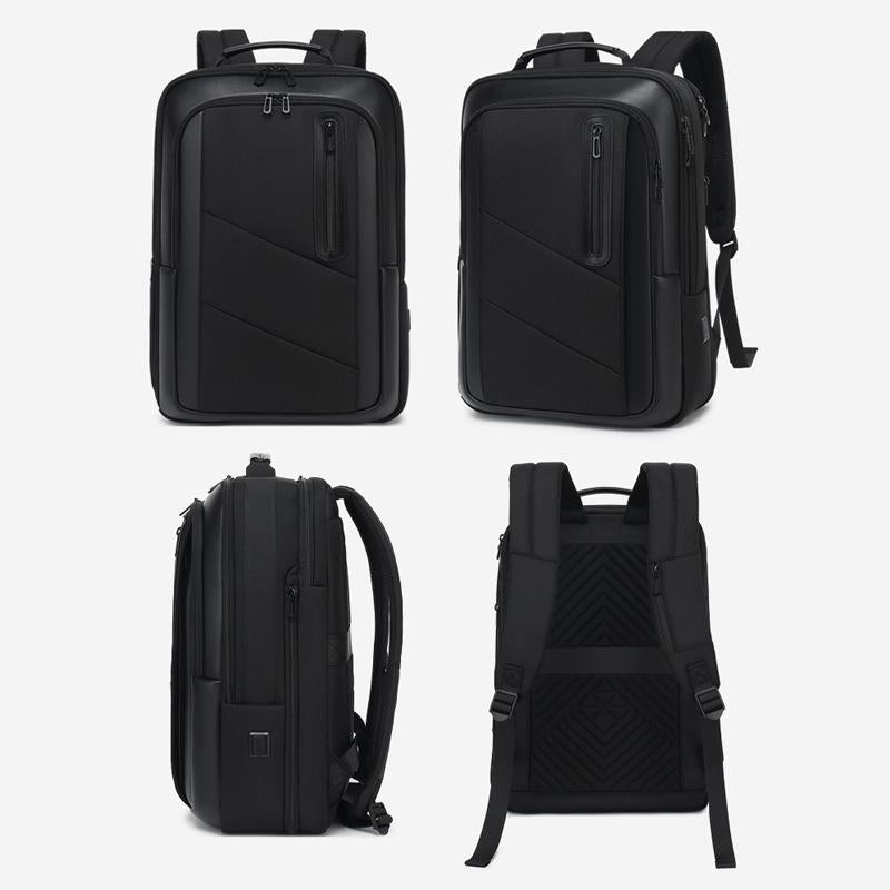 V562-A109093700ADE-202505191616-02 18 Inch Waterproof Double Shoulder Backpack With Usb Black - Image 3