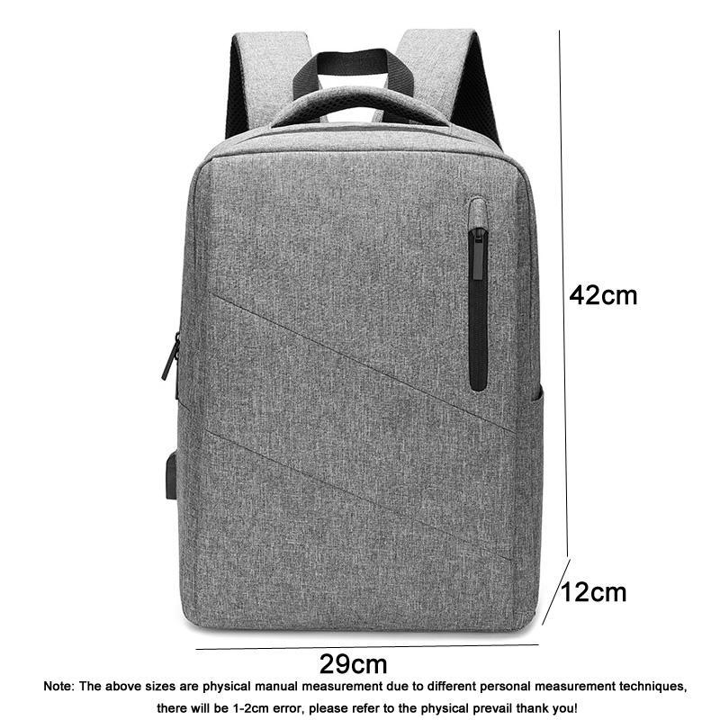 V562-A1092595060DBT-202505191546-03 Anti Theft Usb Backpack For Business & School - Gray - Image 4